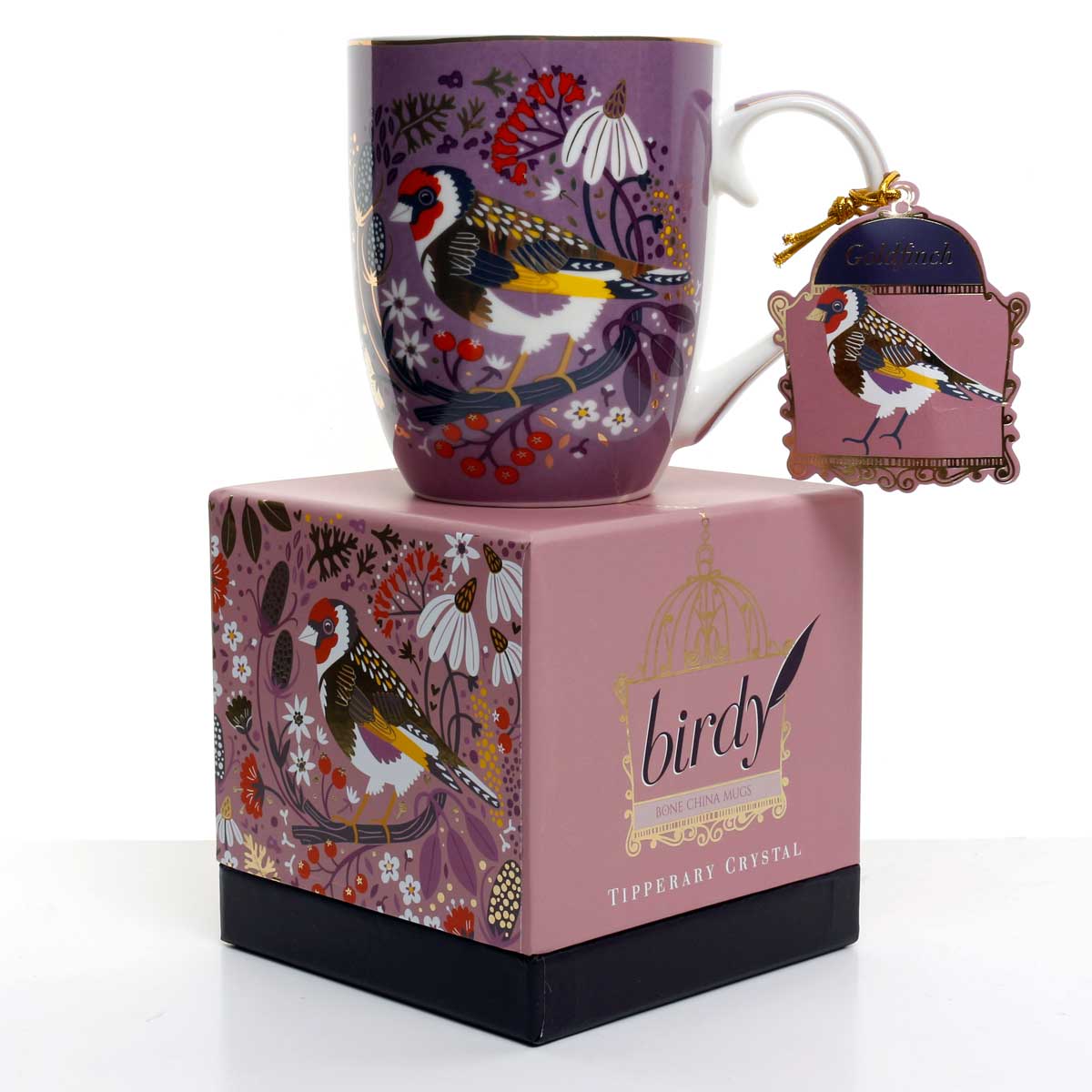 Tipperary Single Birdy Mug - Goldfinch - MUG SETS - Beattys of Loughrea