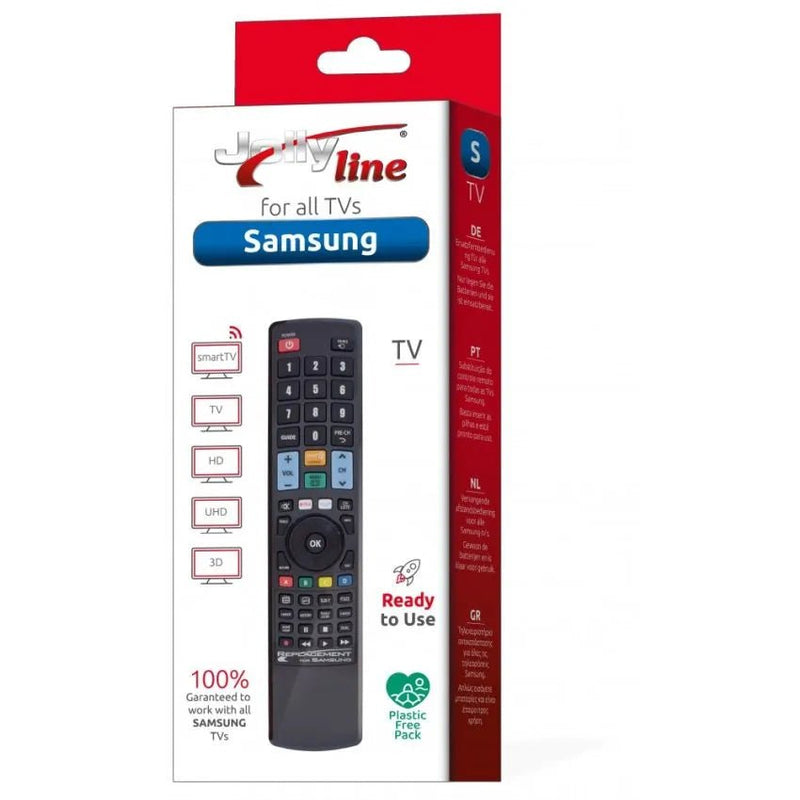 Jolly Line Replacement Control for Samsung Tvs - TV REMOTE CONTROL - Beattys of Loughrea