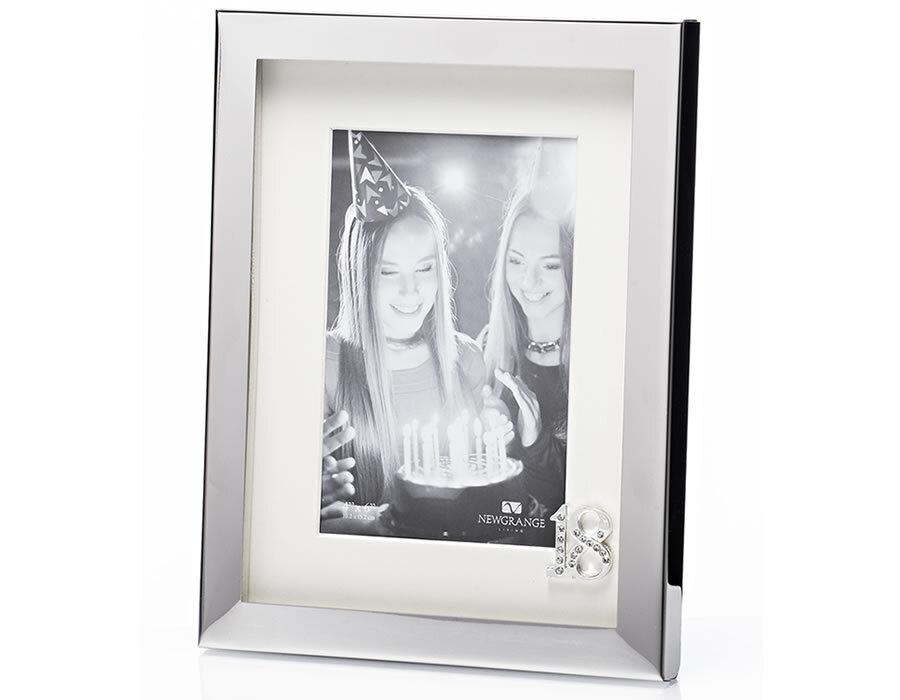 Newgrange Living 4x6 18th Birthday Photo Frame - PHOTO FRAMES - PLATED, GILT, STONE - Beattys of Loughrea