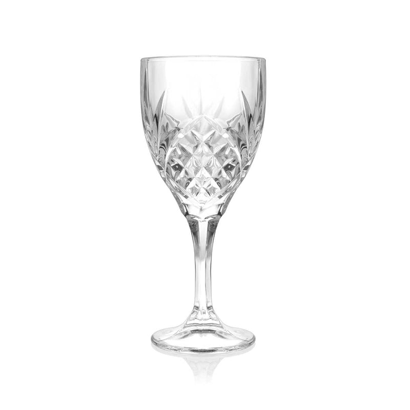 TIPPERARY CRYSTAL Belvedere Set of Six White Wine Glasses - DRINKING GLASSES - Beattys of Loughrea