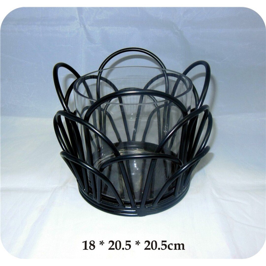 DECORATED GLASS BOWL - GLASS GIFTWARE - DEC STONES - Beattys of Loughrea