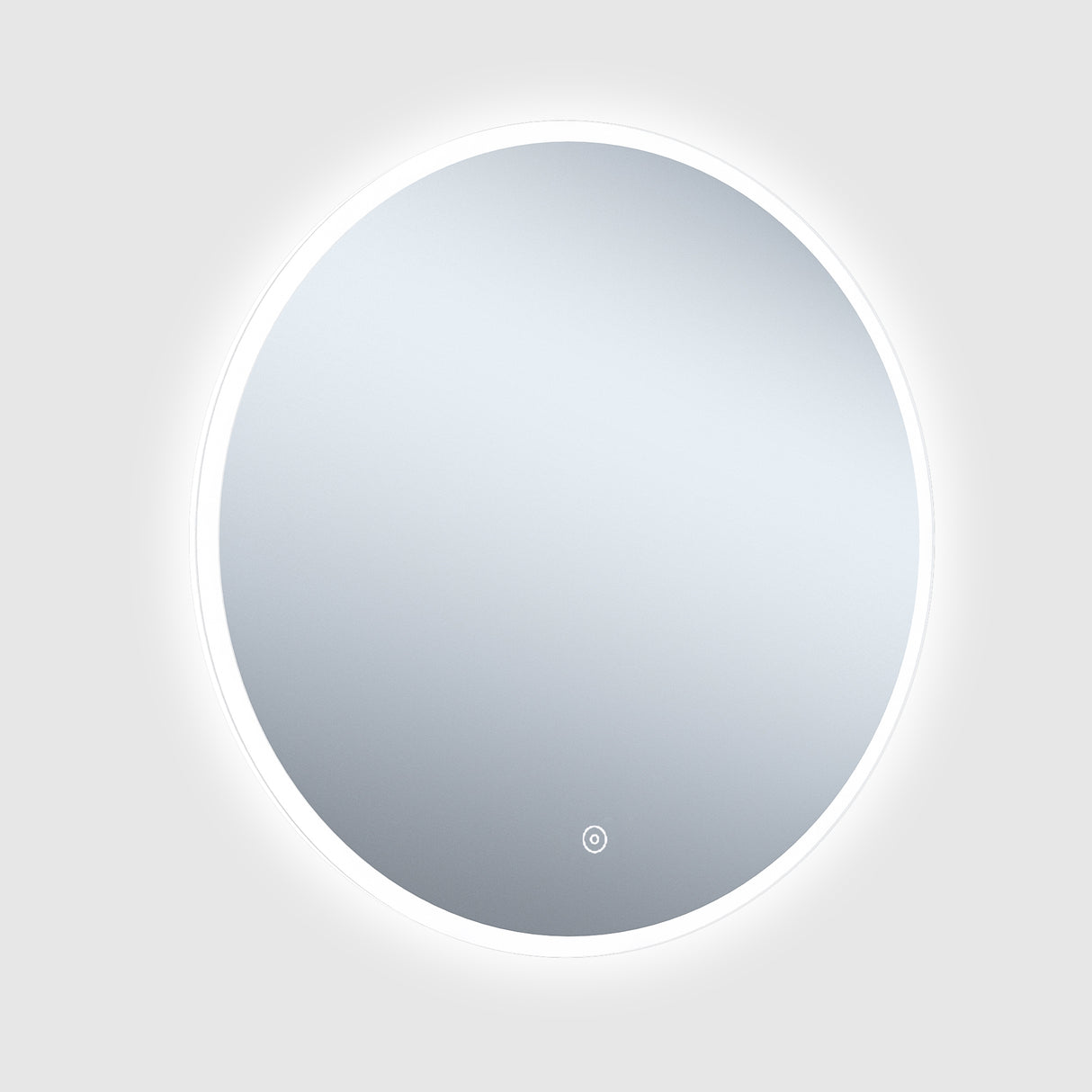 Aqualla Linea Plus Round 600mm x 600mm - LIGHT UP MIRROR FOR VANITY - Beattys of Loughrea