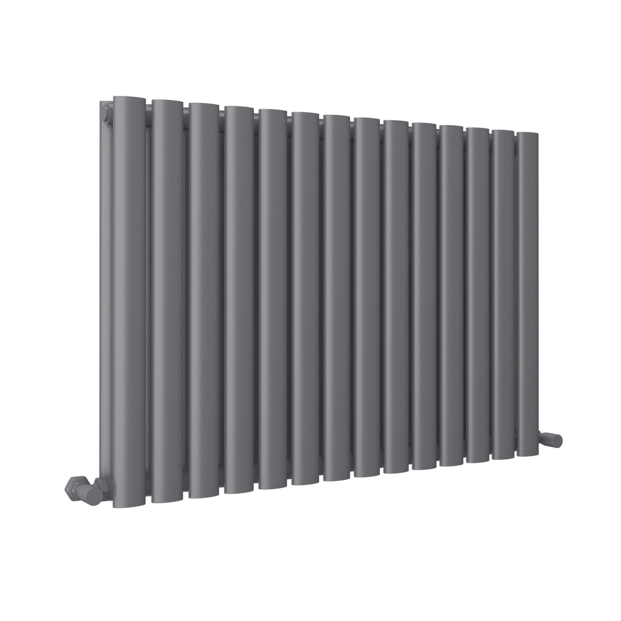 Aqualla Porto Double Panel 600 x 830 Anthracite - RADIATORS (DC) DOUBLE CONVECTOR - Beattys of Loughrea