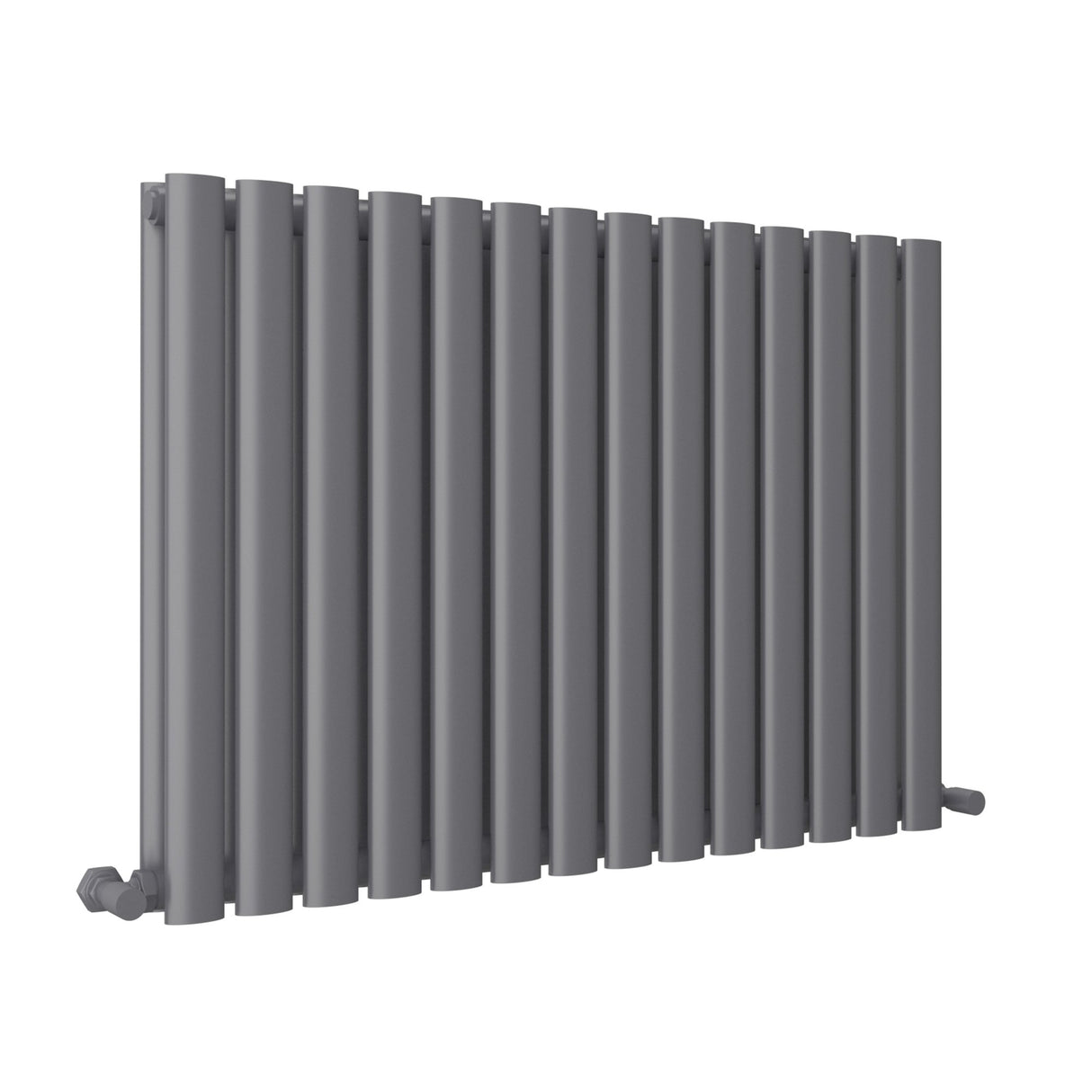 Aqualla Porto Double Panel 600 x 1190 Anthracite - RADIATORS (DC) DOUBLE CONVECTOR - Beattys of Loughrea