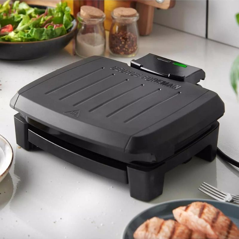 George Foreman Small Immersa Dishwasher Safe Health Grill - HEALTH GRILLS, G FOREMAN - Beattys of Loughrea