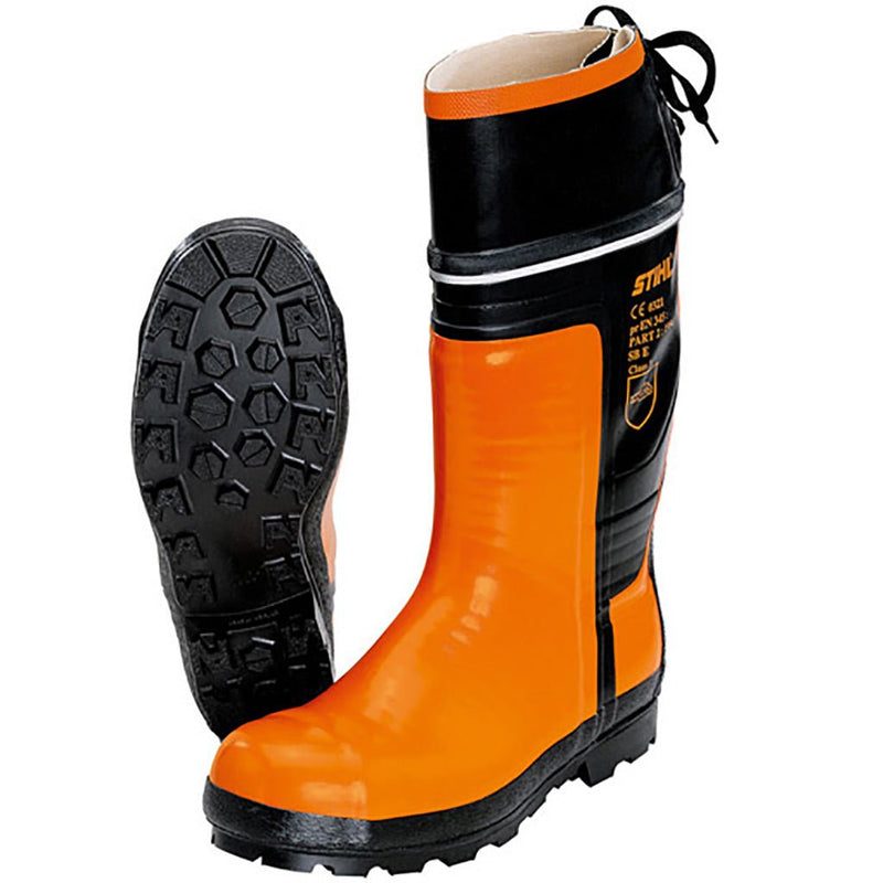 Stihl SPECIAL Rubber Chainsaw Boots Size 9.5 - STC SHOES/ BOOTS - Beattys of Loughrea