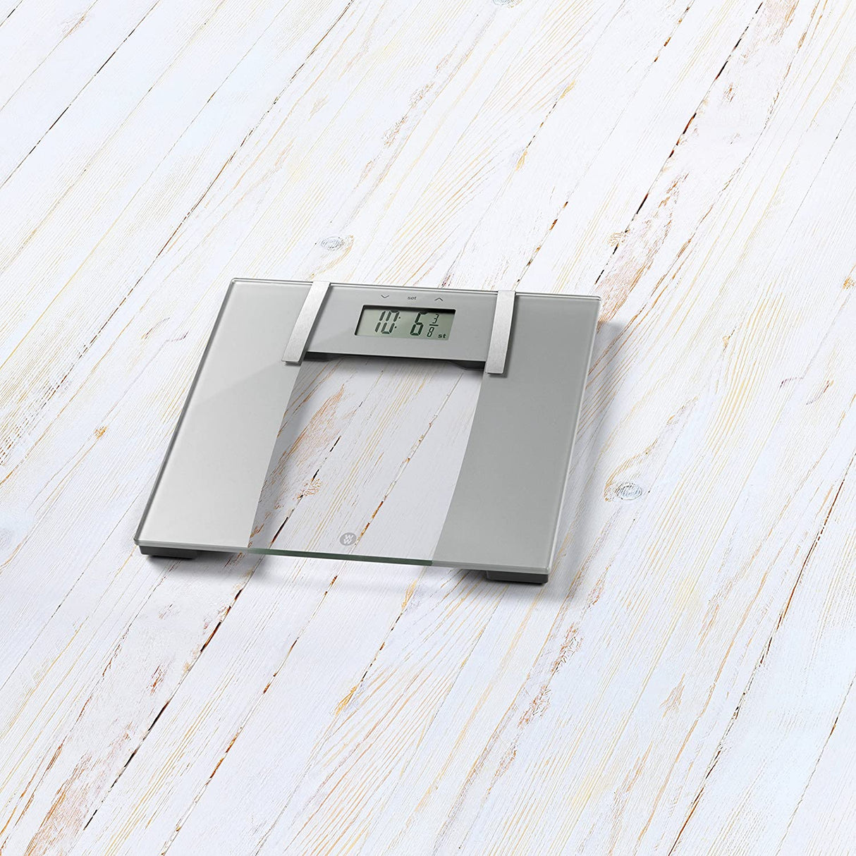 Weight Watchers Ultra Slim Glass Body Analyser Scale - BATHROOM SCALES - Beattys of Loughrea