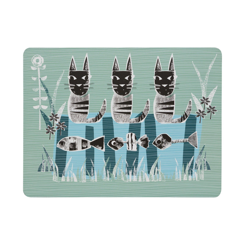 Denby Cat Placemats Set of 6 - TABLEMATS/COASTERS - Beattys of Loughrea