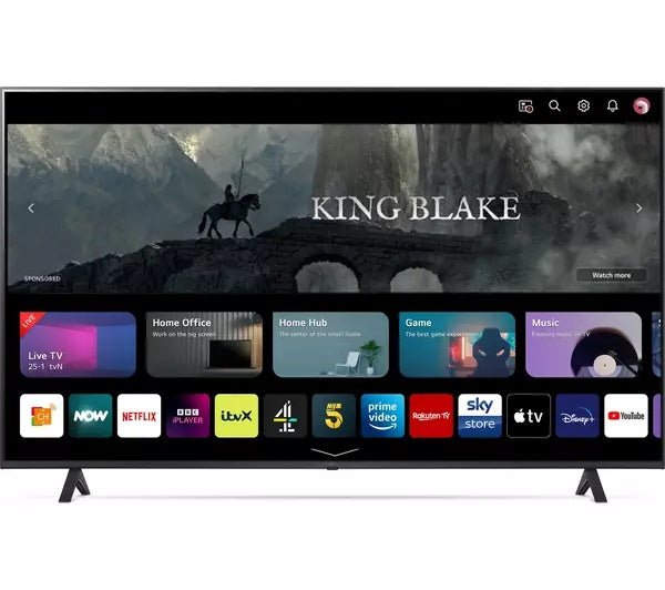 LG 50" 4K UHD Smart Television - (50UR78006LK) - TV 29" (73CM +) - Beattys of Loughrea