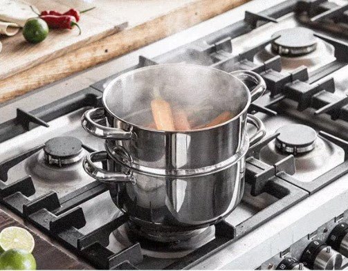 Judge 20cm 3 Tier Steamer Set - COOKWARE - S/STEEL - Beattys of Loughrea