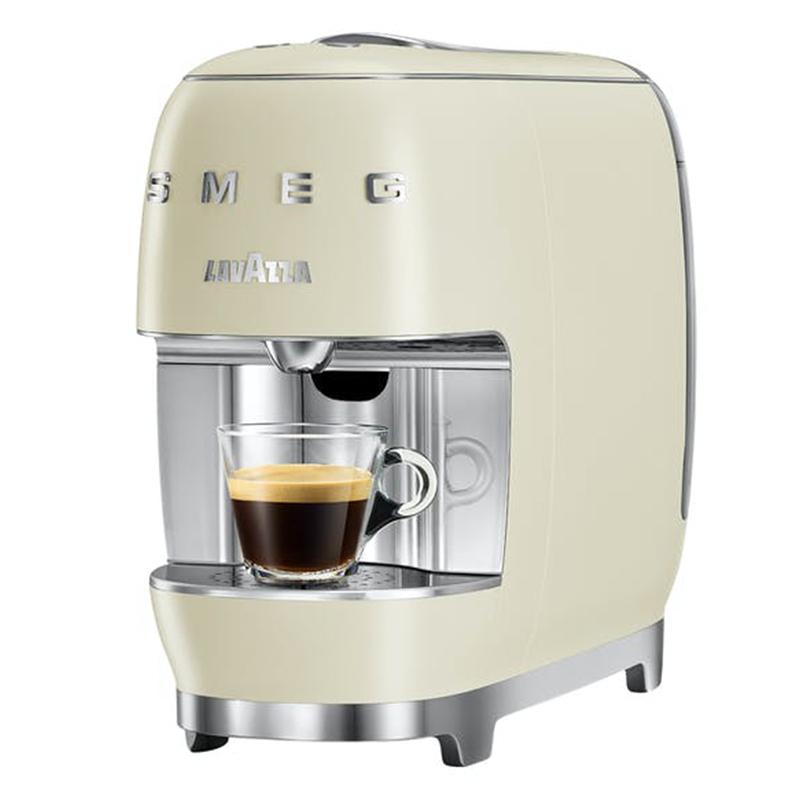 Smeg Lavazza Coffee Pod Machine Cream - COFFEE MAKERS / ACCESSORIES - Beattys of Loughrea