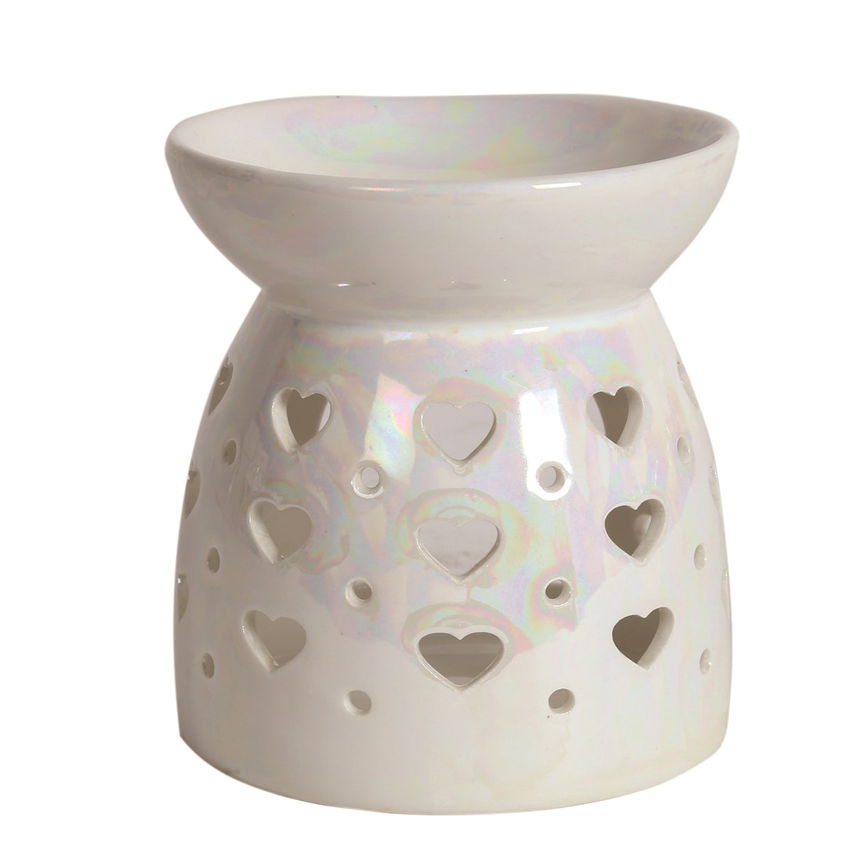 Wax Melt Burner - Lustre Hearts - Beattys of Loughrea | www.beattys.ie