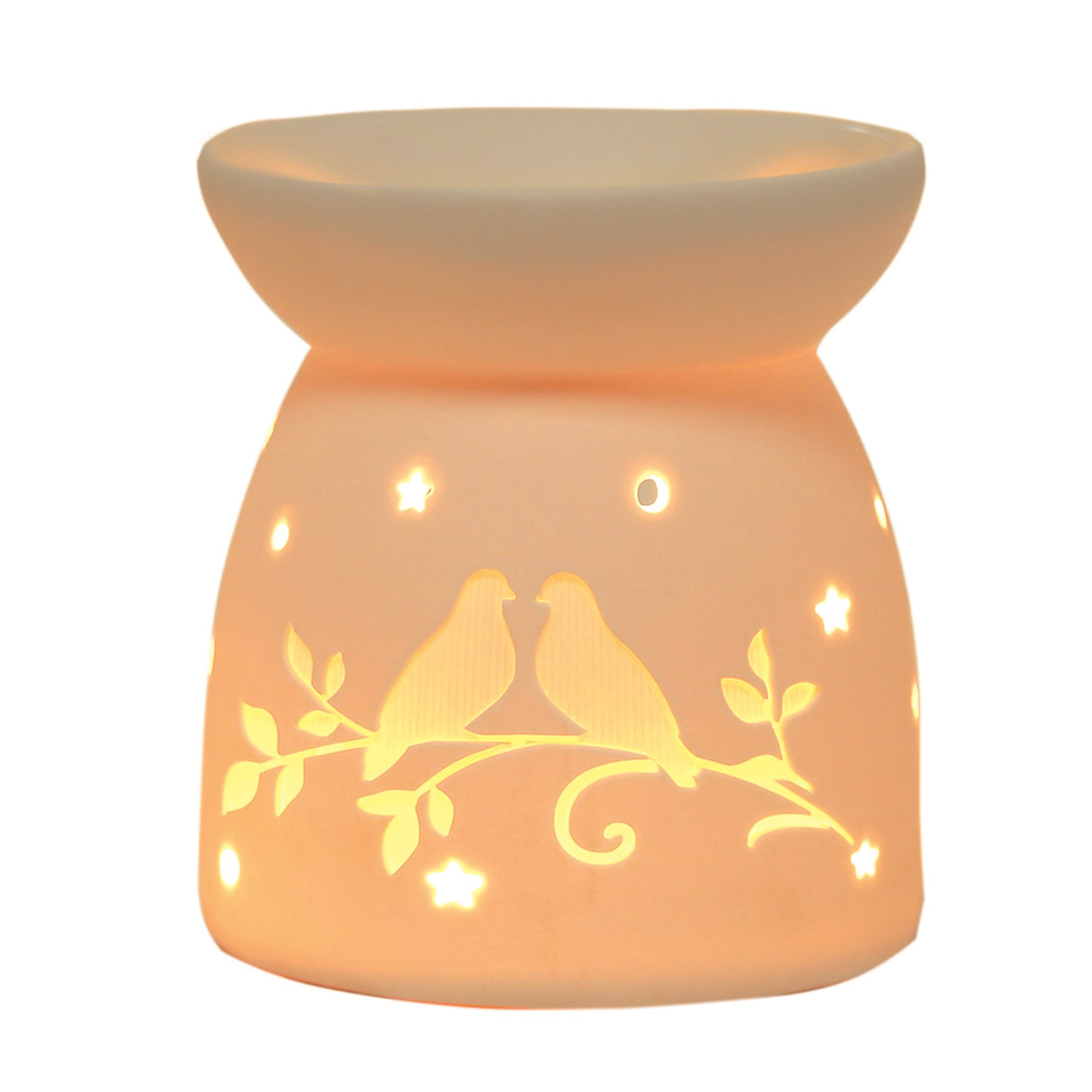 Wax Melt Burner - Ceramic Doves - Beattys of Loughrea | www.beattys.ie