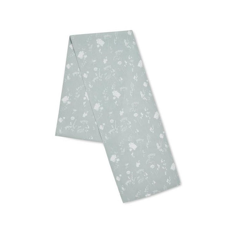 Catherine Lansfield Meadowsweet Floral 33 x 220cm Table Runner Green/White - APRON/GLOVE/TEXTILE - Beattys of Loughrea