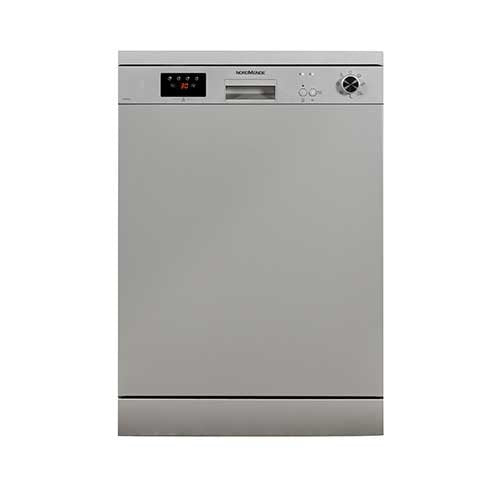 NordMende 60cm Freestanding Dishwasher Silver DW67SL - DISHWASHERS - Beattys of Loughrea