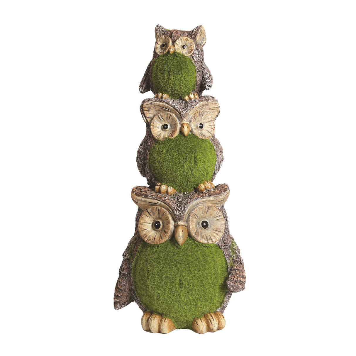 Flock Owls Tower 50cm - SOLAR / GARDEN ORNAMENTS - Beattys of Loughrea