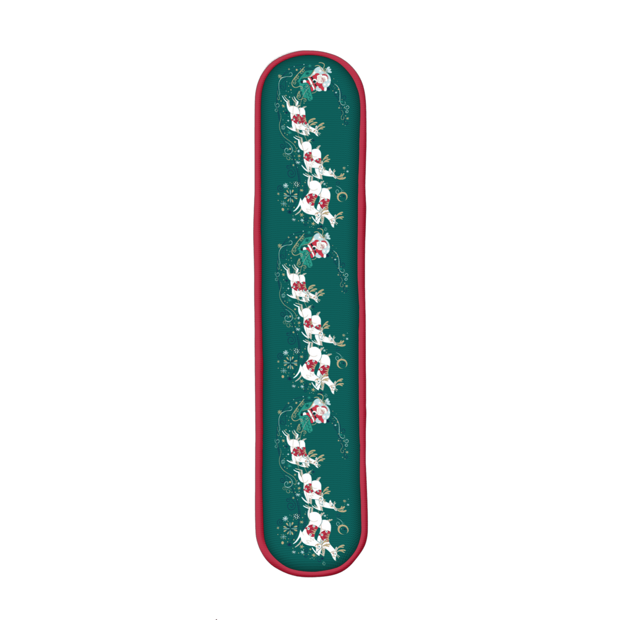 TIPPERARY CRYSTAL Christmas Double Oven Gloves - Santa Sleigh - APRON/GLOVE/TEXTILE - Beattys of Loughrea