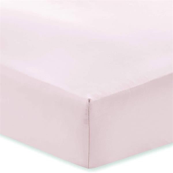 Bianca 400TC Cotton Sateen Fitted Sheet Blush - Kingsize - SHEETS/VALANCE/MATTRESS COVER - Beattys of Loughrea