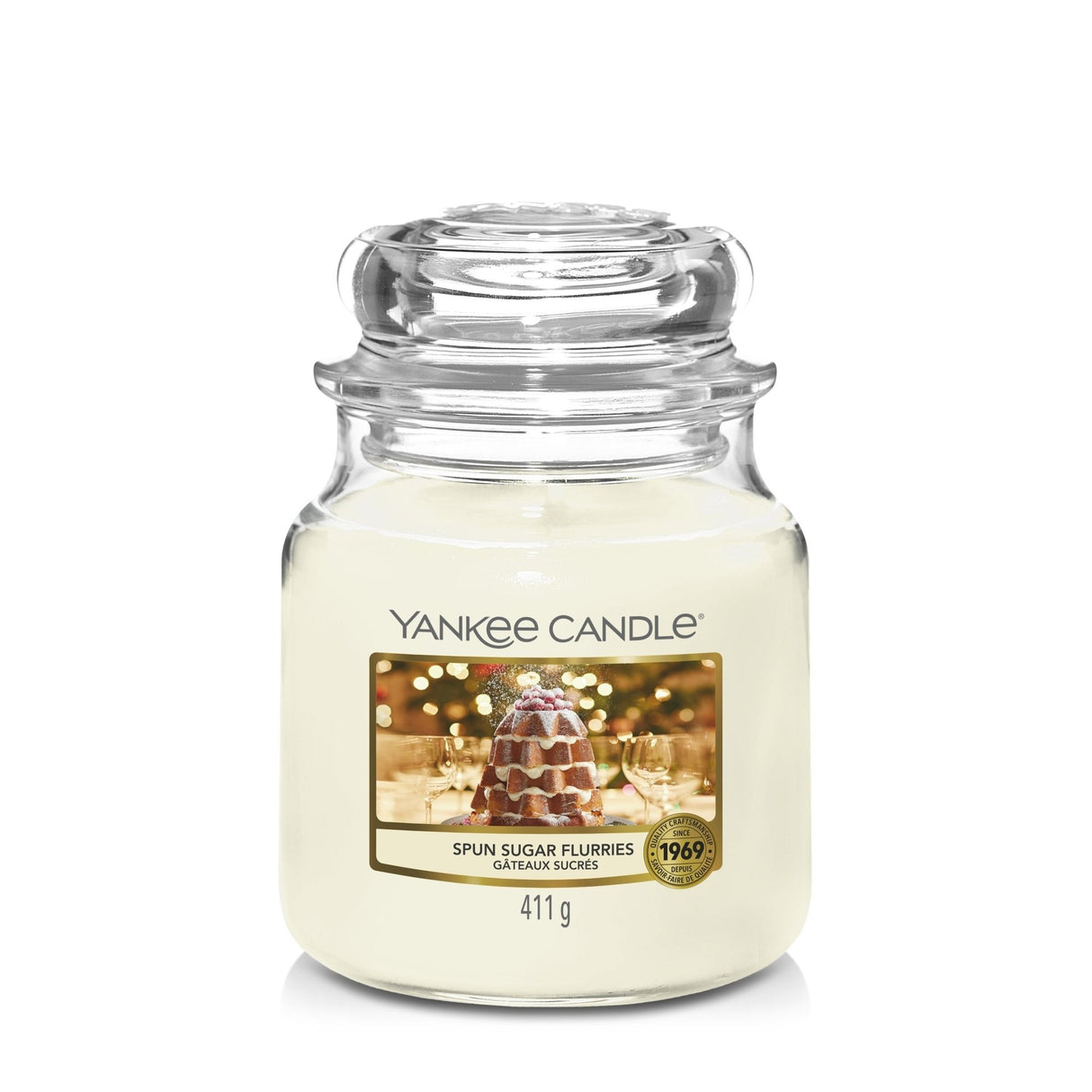 Spun Sugar Flurries Medium Yankee Candle 411g - CANDLES - Beattys of Loughrea