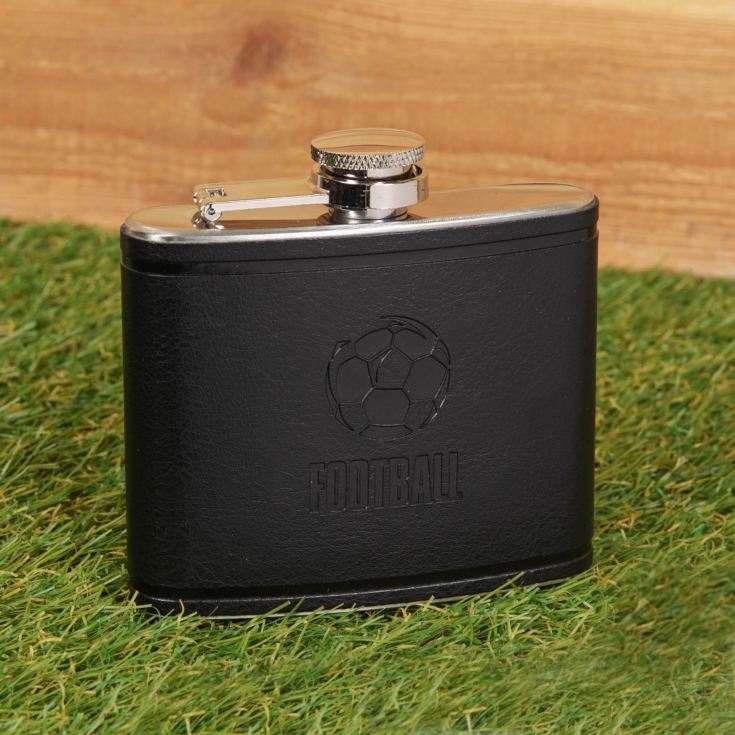 Armchair Supporters Society by HARVEY MAKIN® - Football Hip Flask - ORNAMENTS - Beattys of Loughrea