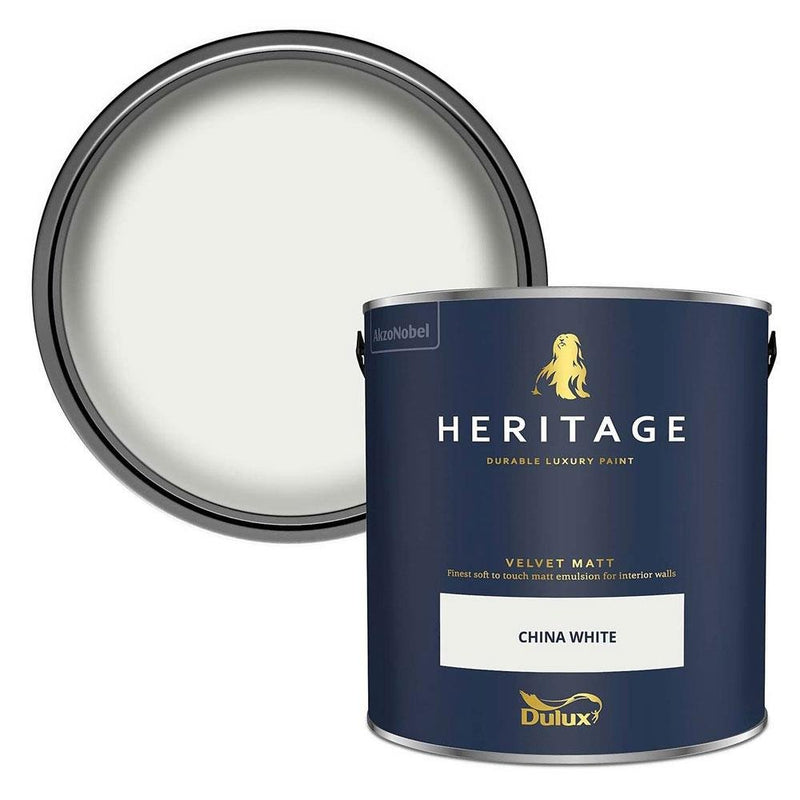 Dulux Heritage Tester China White 125Ml - SPECIALITY PAINT/ACCESSORIES - Beattys of Loughrea