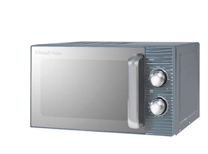 Russell Hobbs Inspire Compact Manual Microwave - Grey | Rhm1731g/Rh - MICROWAVES - Beattys of Loughrea