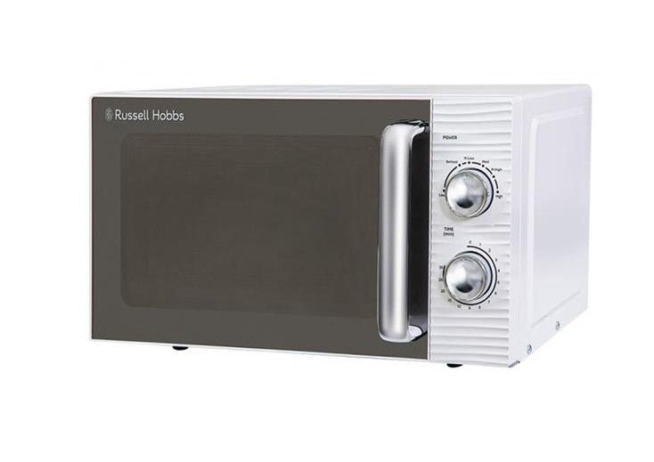 Russell Hobbs Inspire Compact Manual Microwave - White | Rhm1731 - MICROWAVES - Beattys of Loughrea
