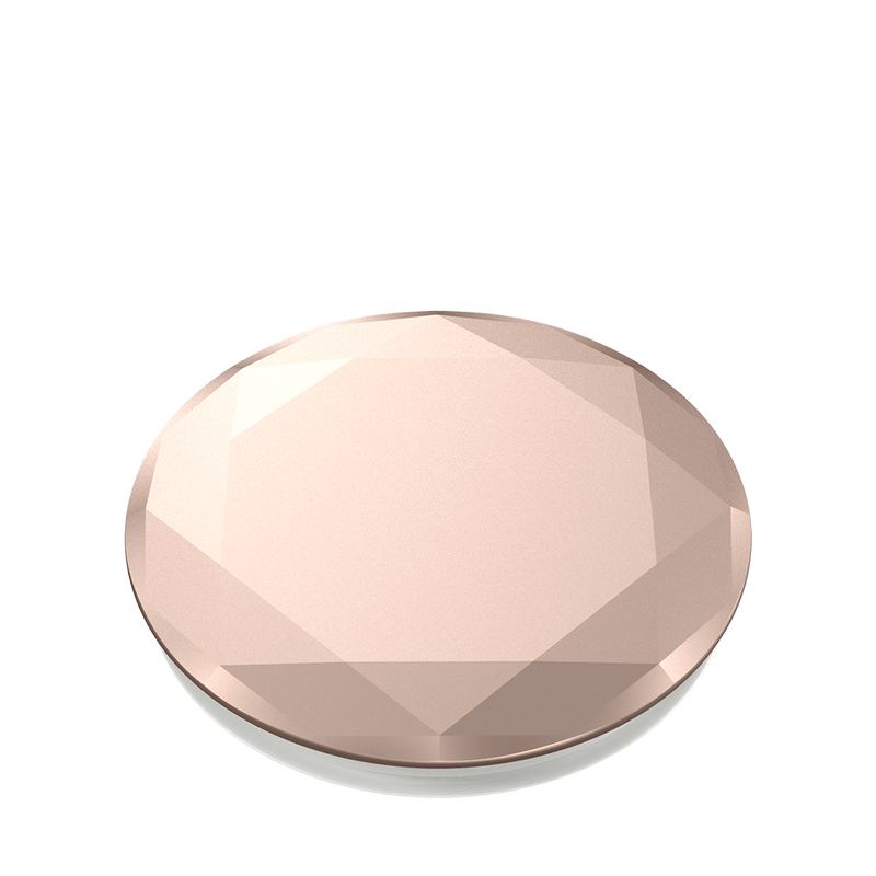 PopGrip Rose Gold Metallic Diamond Premium Popsocket - PHONE ACCESSORIES - Beattys of Loughrea