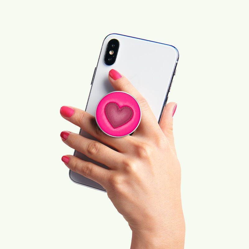 PopGrip Stitched Sweet Heart Popsocket - PHONE ACCESSORIES - Beattys of Loughrea