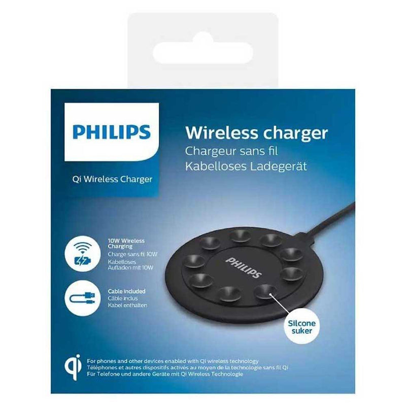 Philips QI Wireless Charger with Suction Cap - PHONE ACCESSORIES - Beattys of Loughrea