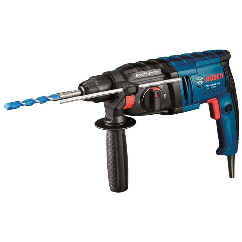 Bosch GBH2000 SDS-Plus Rotary Hammer Drill with Carry Case 220V - CONSTUCTION EQUIPMENT LGE - Beattys of Loughrea