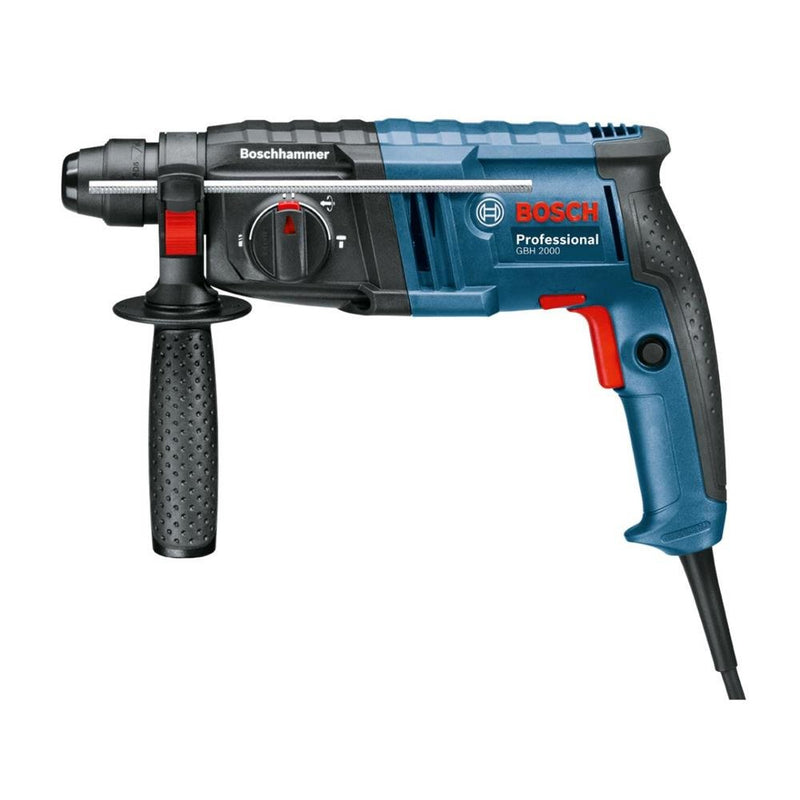 Bosch GBH2000 SDS-Plus Rotary Hammer Drill with Carry Case 220V - CONSTUCTION EQUIPMENT LGE - Beattys of Loughrea