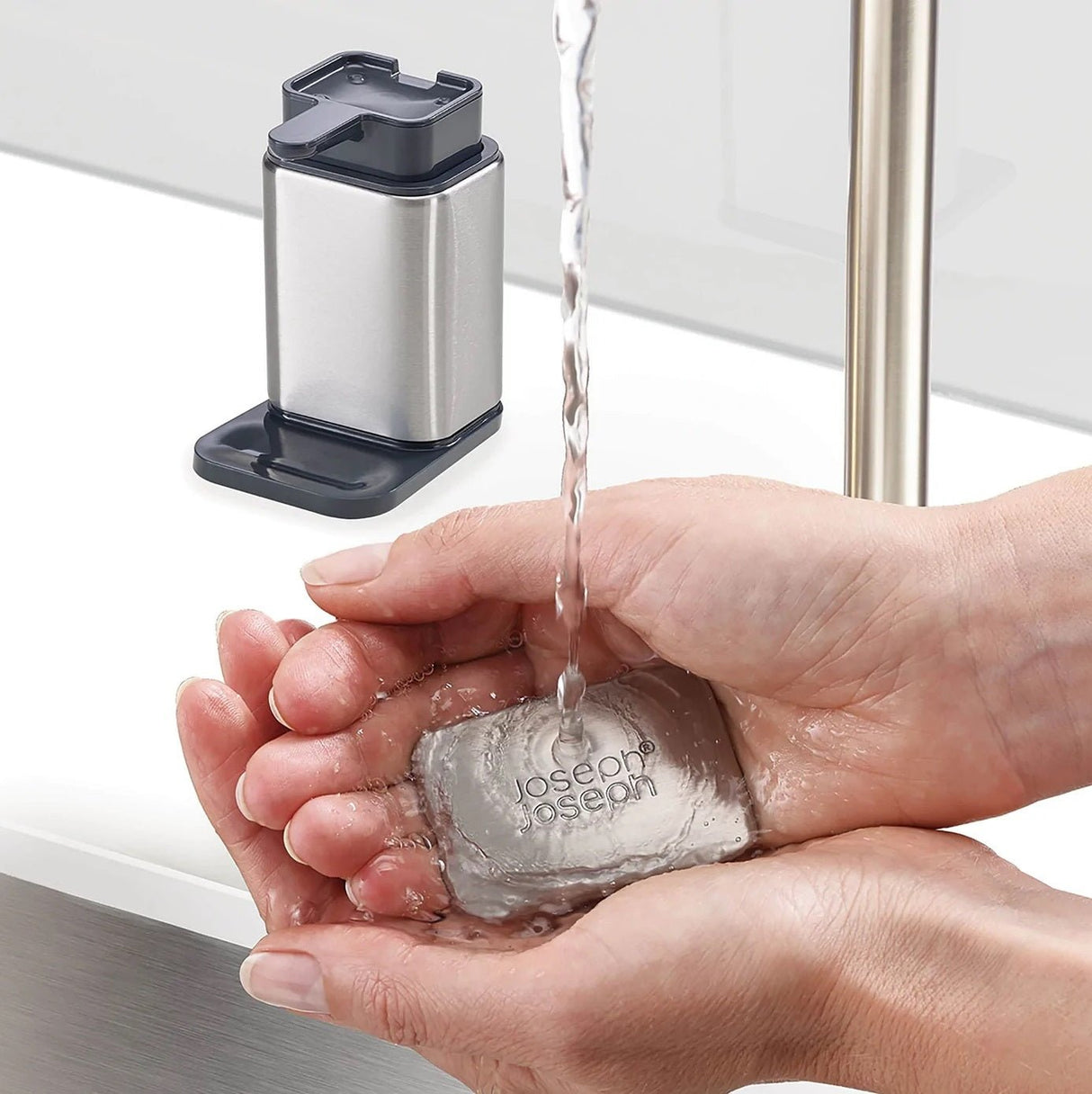 Joseph Joseph Surface™ Soap Pump Set - KITCHEN HAND TOOLS - Beattys of Loughrea