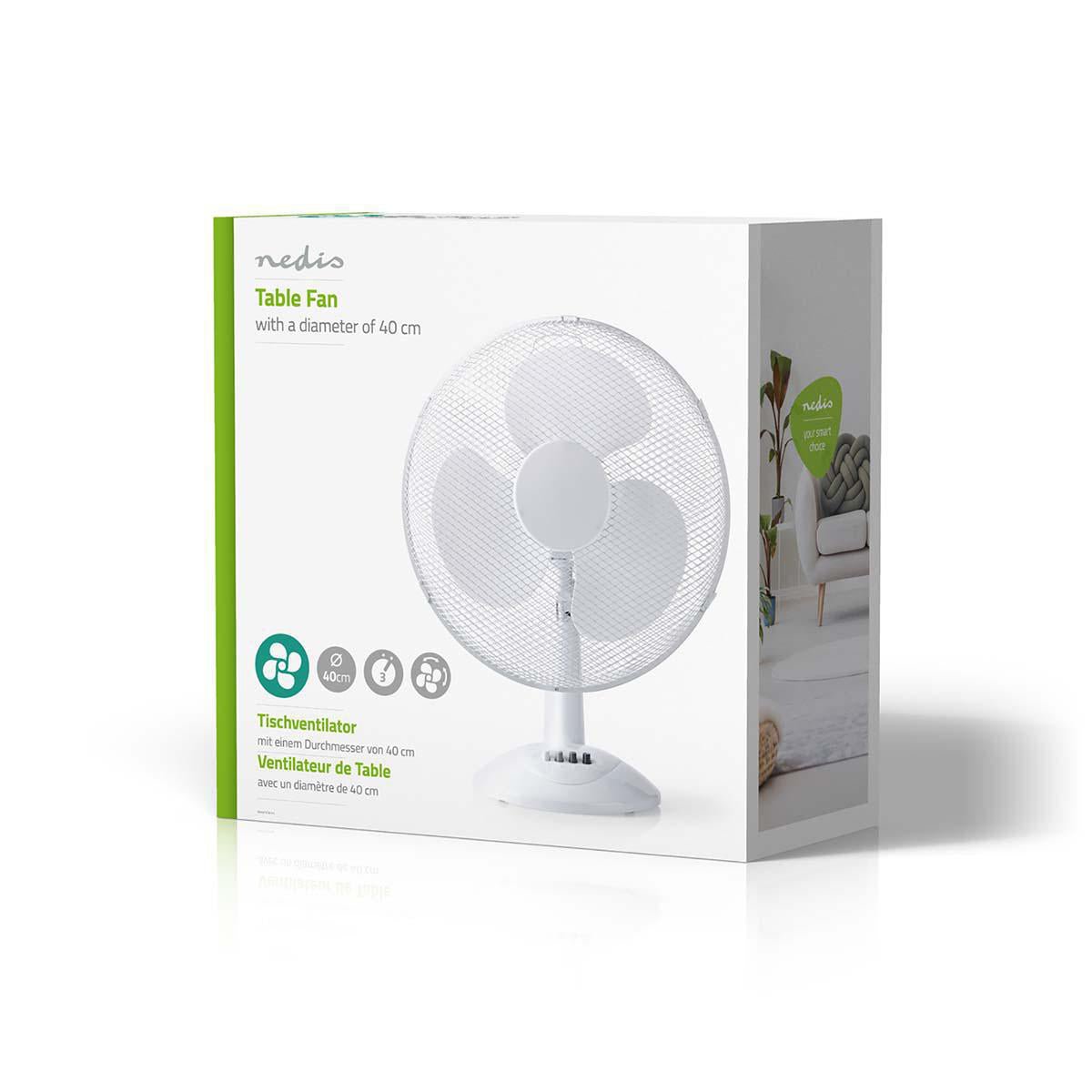 Nedis 12" Desk Fan - FANS - Beattys of Loughrea