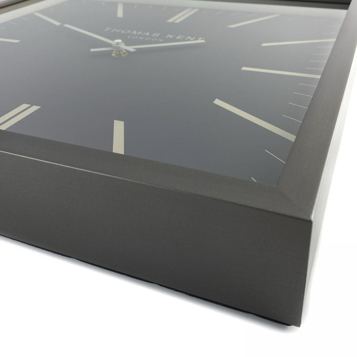 Thomas Kent 16" Garrick Wall Clock Graphite - CLOCKS - Beattys of Loughrea