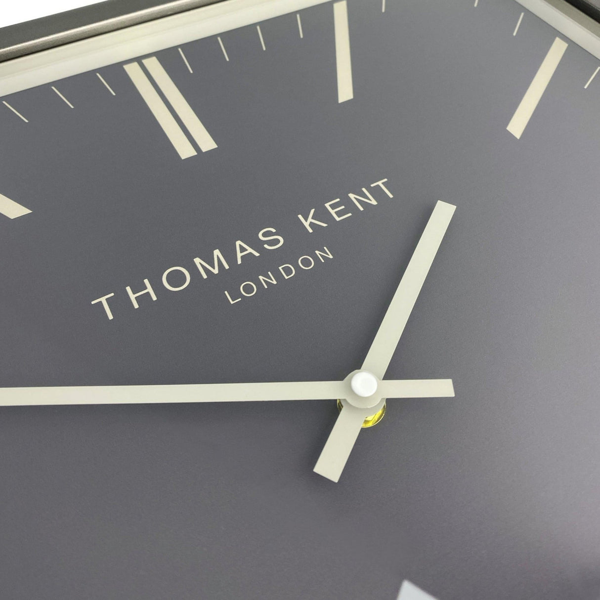 Thomas Kent 16" Garrick Wall Clock Graphite - CLOCKS - Beattys of Loughrea