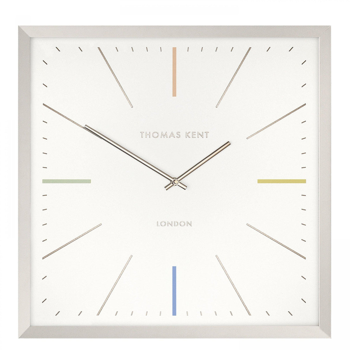 Thomas Kent 20'' Editor Wall Clock Salt - CLOCKS - Beattys of Loughrea