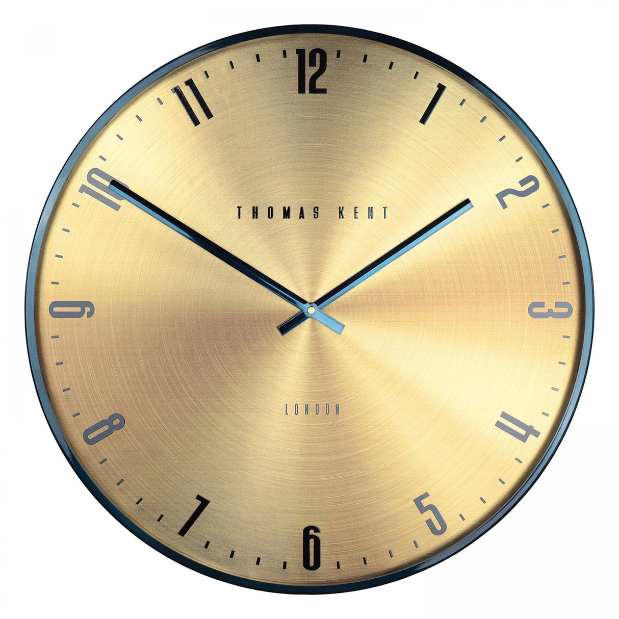 Thomas Kent 21" Jewel Wall Clock Citrine - CLOCKS - Beattys of Loughrea