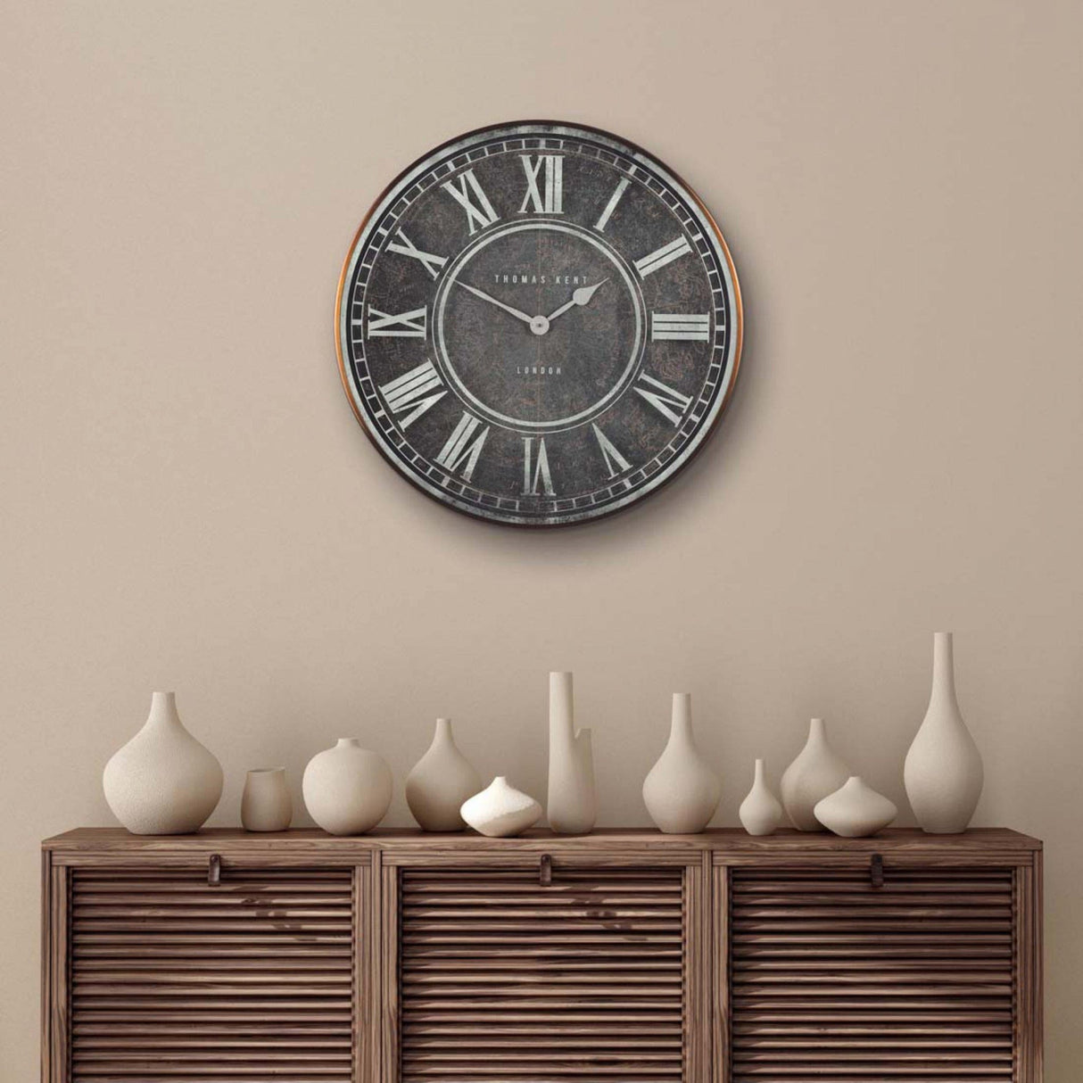 Thomas Kent 21" Florentine Wall Clock Antica - CLOCKS - Beattys of Loughrea