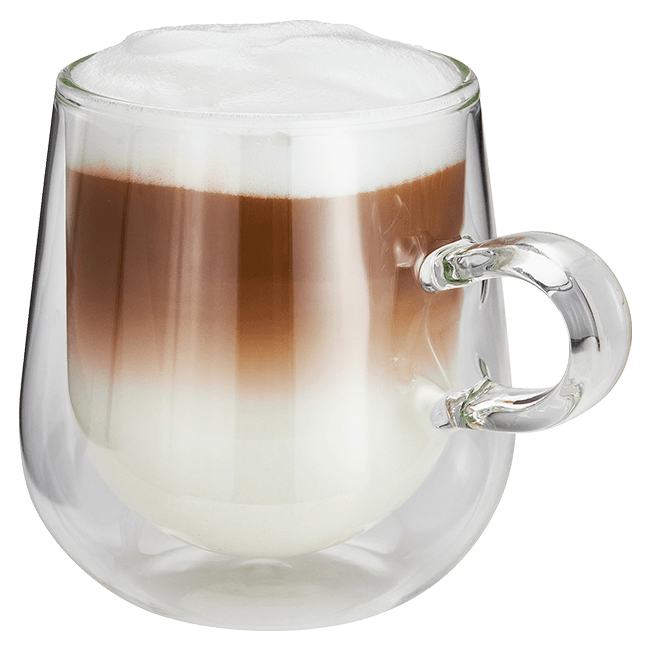 Judge Duo 2 Piece Latte Glass Set 325ml - MUG SETS - Beattys of Loughrea