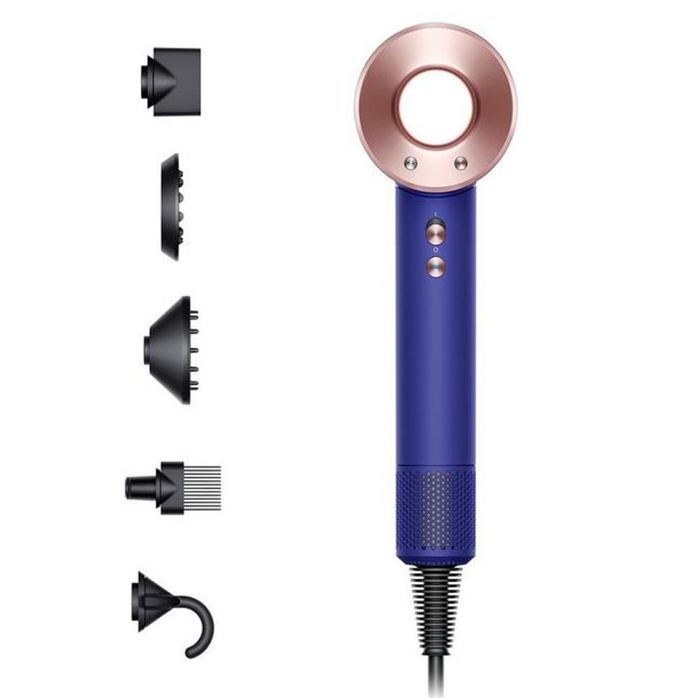 Dyson Supersonic Hairdryer Hair Dryer Vinca Blue And Rose | 426082-01 - HAIR DRYER - Beattys of Loughrea