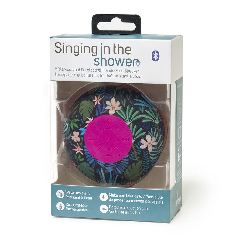 Singing in the Shower - Water-resistant Bluetooth® Hands-free Speaker Flora - SPEAKERS HIFI MP3 PC - Beattys of Loughrea