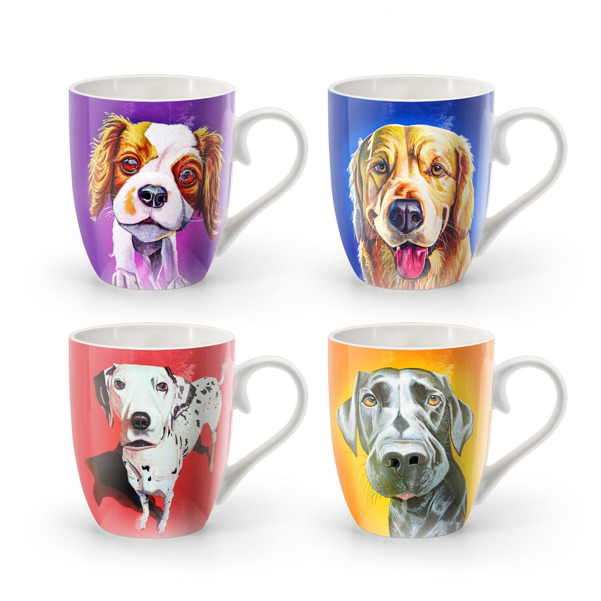 TIPPERARY CRYSTAL Eoin O'Connor Mutz Set of 4 Mugs - MUG SETS - Beattys of Loughrea