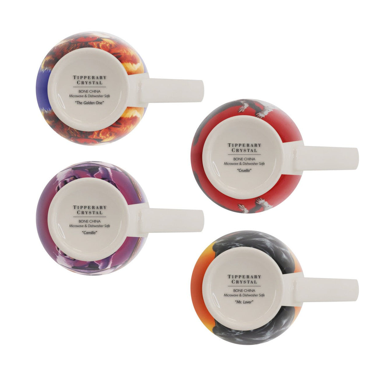 TIPPERARY CRYSTAL Eoin O'Connor Mutz Set of 4 Mugs - MUG SETS - Beattys of Loughrea