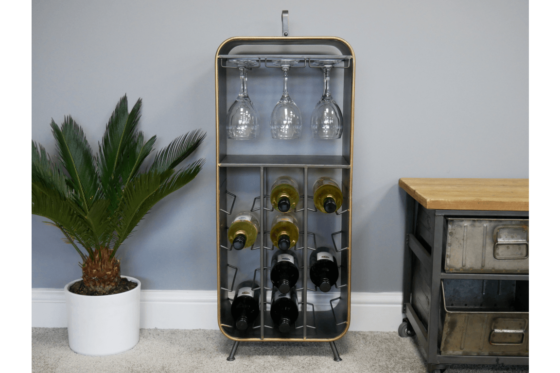 Wine Cabinet Metal - ORNAMENTS - Beattys of Loughrea