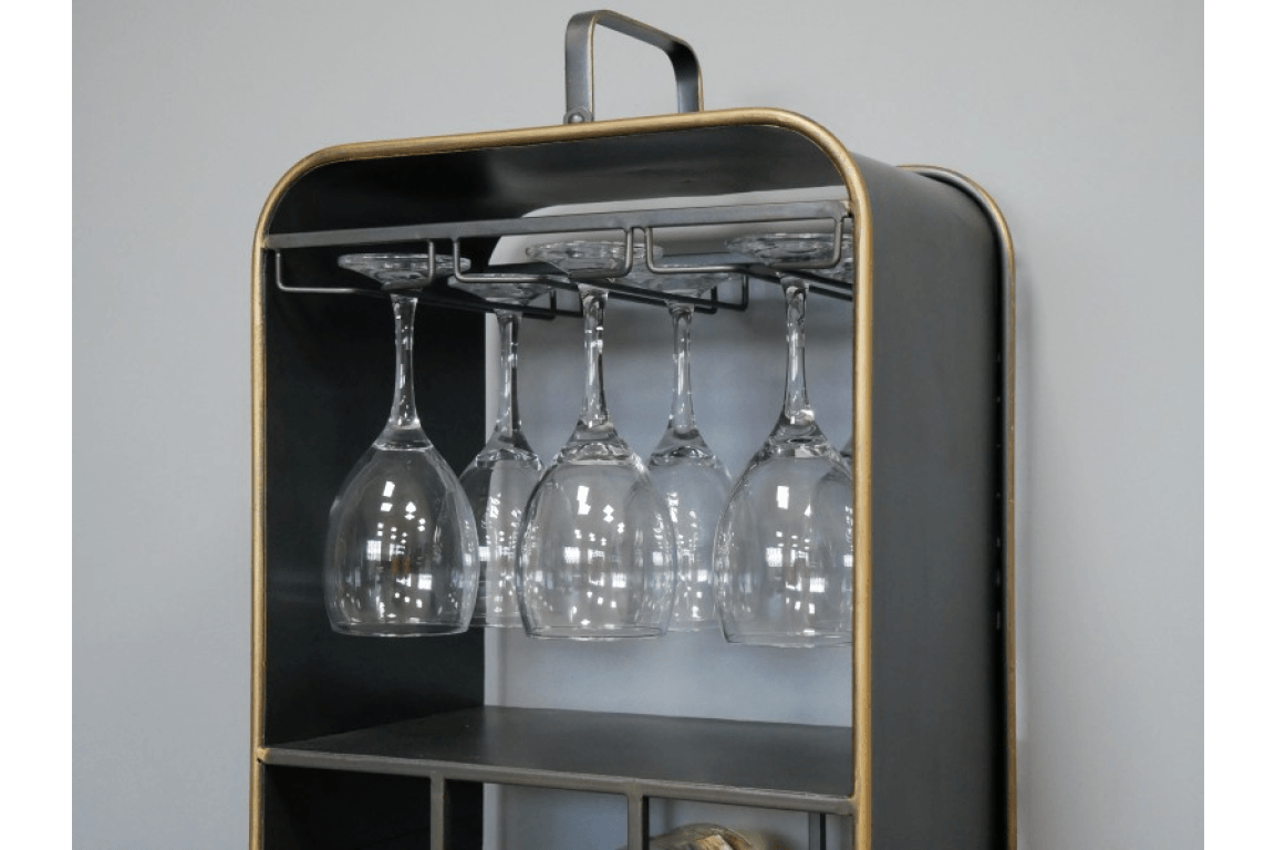 Wine Cabinet Metal - ORNAMENTS - Beattys of Loughrea