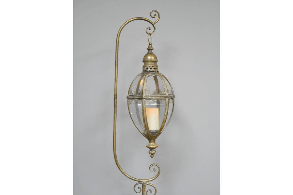 Hanging Lantern 163cm - CANDLE HOLDERS / Lanterns - Beattys of Loughrea
