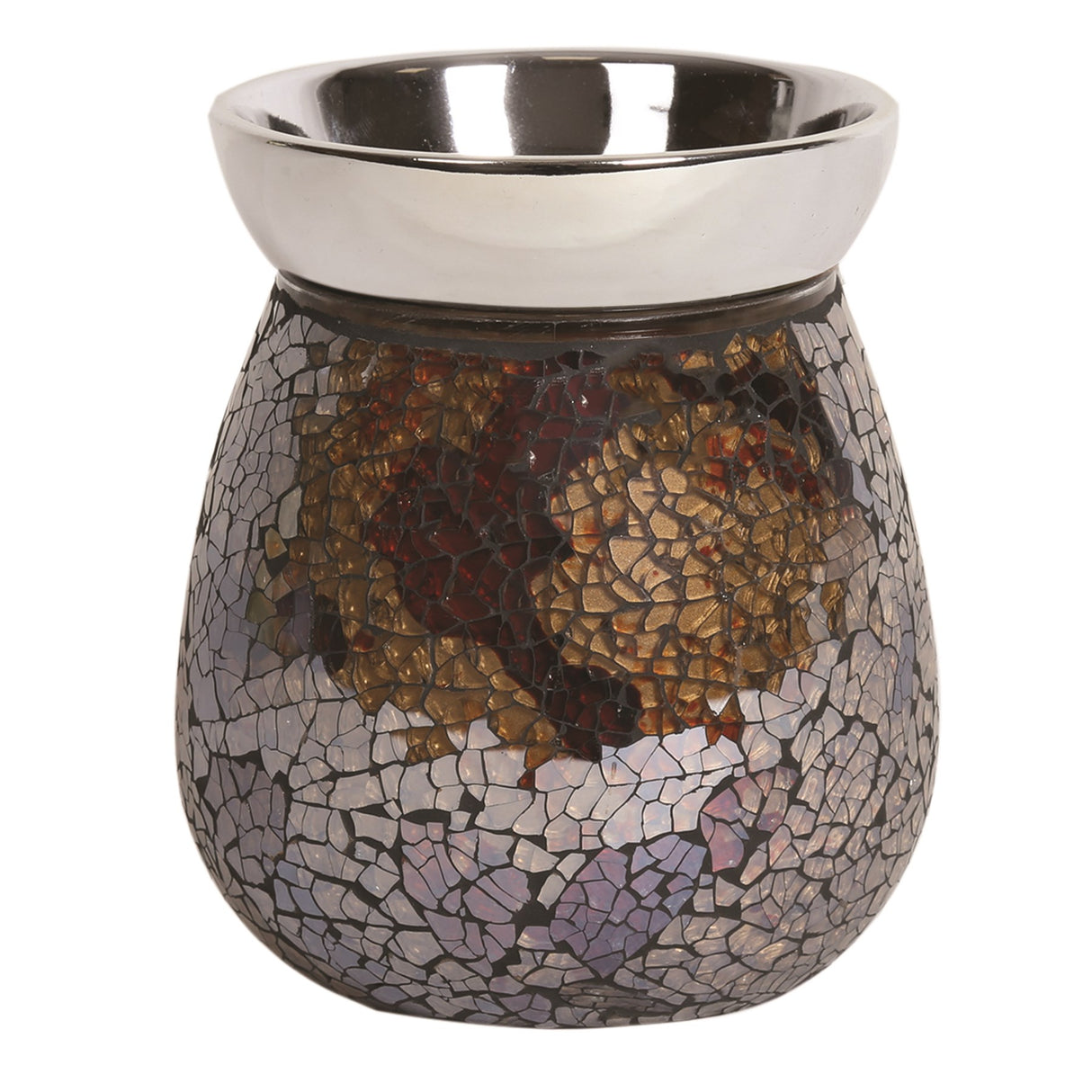 Electric Wax Melt Burner - Amber Crackle 15cm - Beattys of Loughrea | www.beattys.ie
