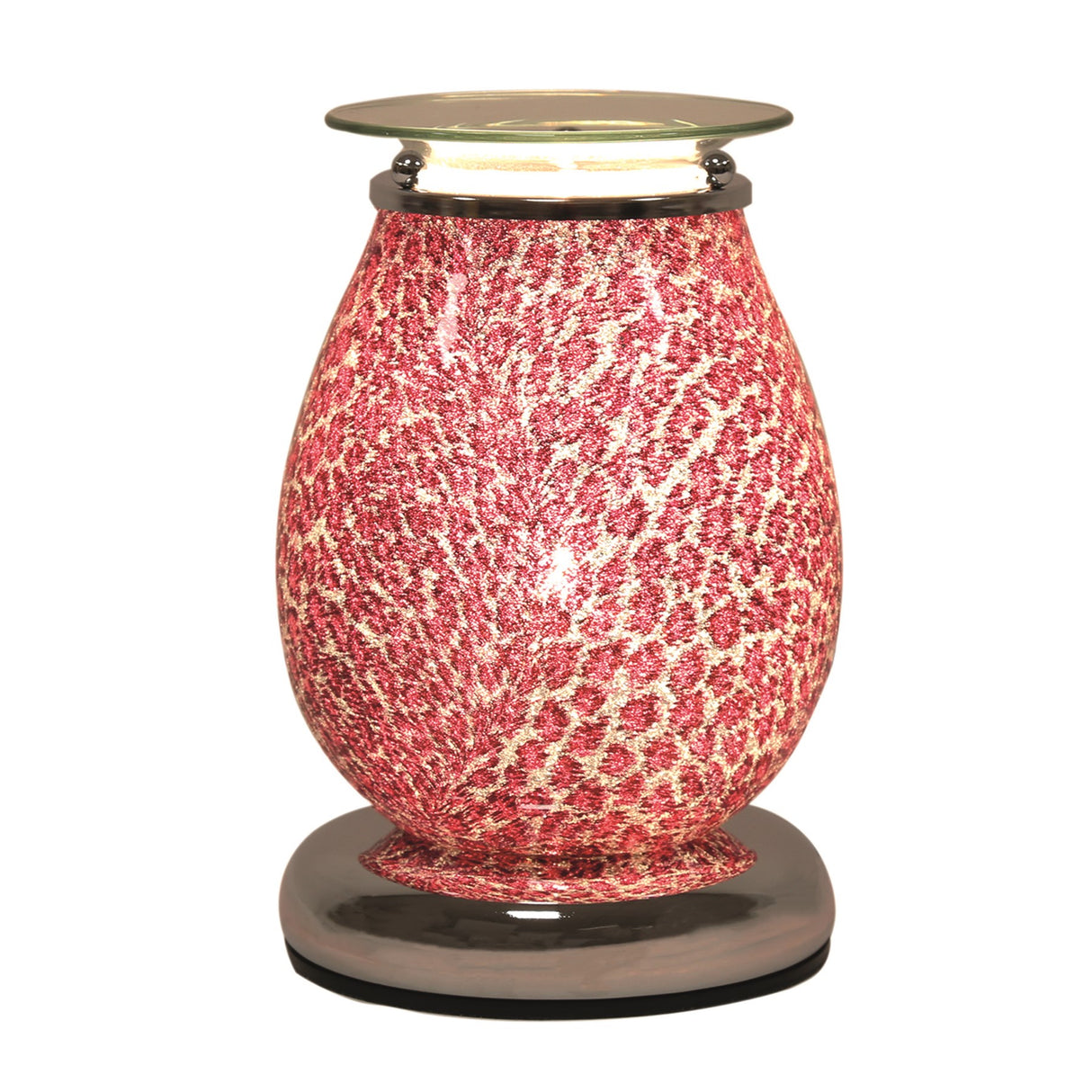 Electric Wax Melt Burner Touch – Animal Print Red Oval - Beattys of Loughrea | www.beattys.ie