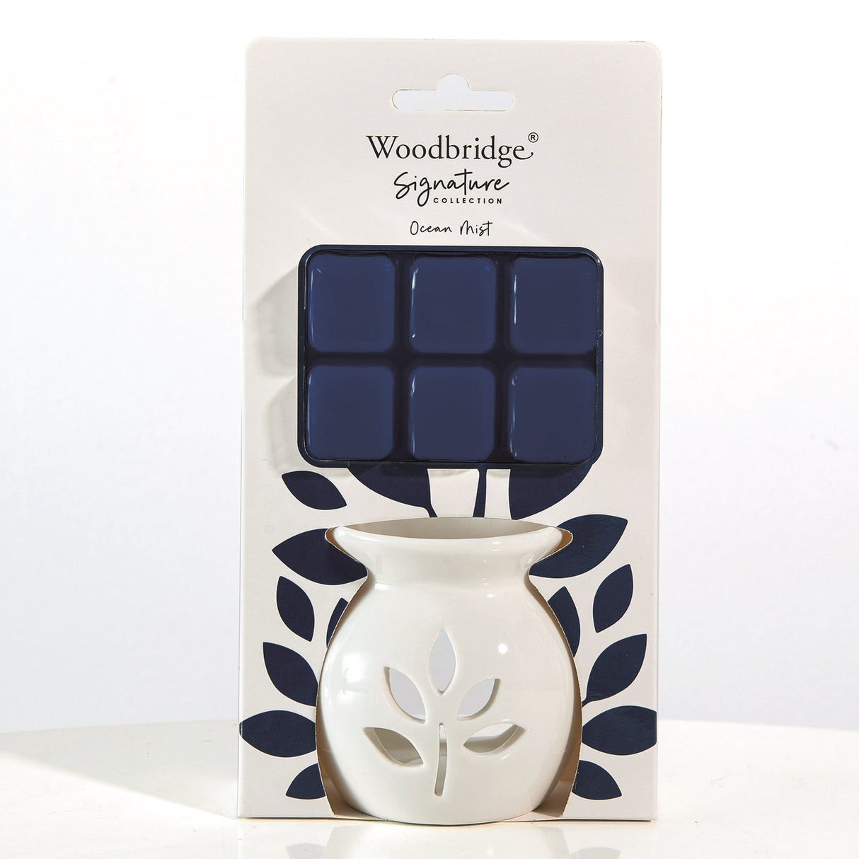 Ocean Mist Wax Melt Burner Gift Set by Woodbridge - Beattys of Loughrea | www.beattys.ie